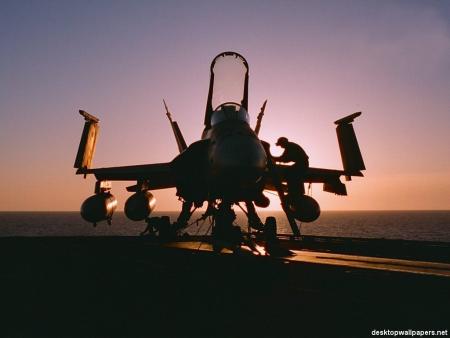 une avion de combat