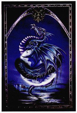 le dragon bleu